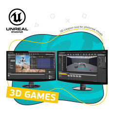 Unreal Engine 4. Игровой движок - КИБЕРшкола программирования для детей, компьютерные курсы для школьников, начинающих и подростков - KIBERone г. Красноармейск