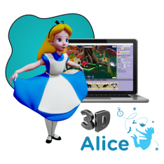 Alice 3d - КИБЕРшкола программирования для детей, компьютерные курсы для школьников, начинающих и подростков - KIBERone г. Красноармейск