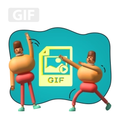 Gif-анимация - КИБЕРшкола программирования для детей, компьютерные курсы для школьников, начинающих и подростков - KIBERone г. Красноармейск