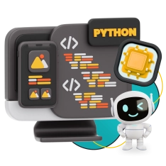 Мой первый сайт с мозгами: Python + AI - КИБЕРшкола программирования для детей, компьютерные курсы для школьников, начинающих и подростков - KIBERone г. Красноармейск