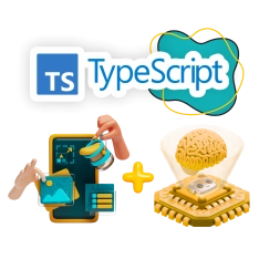 TypeScript + AI: создаём умные веб-приложения - КИБЕРшкола программирования для детей, компьютерные курсы для школьников, начинающих и подростков - KIBERone г. Красноармейск