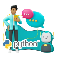 Умный чат-бот на Python на Telegram - КИБЕРшкола программирования для детей, компьютерные курсы для школьников, начинающих и подростков - KIBERone г. Красноармейск