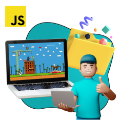 Программирование на JavaScript. Учимся создавать игры! - КИБЕРшкола программирования для детей, компьютерные курсы для школьников, начинающих и подростков - KIBERone г. Красноармейск