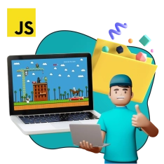 JavaScript + AI. Проектное обучение + геймификация + AI-помощники - КИБЕРшкола программирования для детей, компьютерные курсы для школьников, начинающих и подростков - KIBERone г. Красноармейск